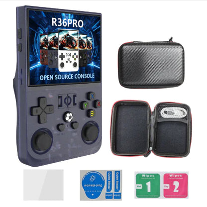 Portable Retro Arcade Game Console with 3D Dual System