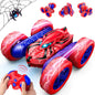 Remote Control CarDouble Sided 360° Rotating 4WD RC Cars for 3-12 Year Old Boys 2.4GHz Electric Rechargeable Race Stunt Birthday Halloween Xmas RC Toys for 3 4 5 6 7 8 9 10 11 12 Year Old Boys