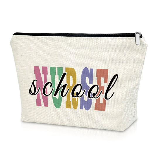 School Nurse Gifts Makeup Bag School Nurse Appreciation Week Gifts Nursing School Graduation Gifts for Her School Nurse Retirement Gift Cosmetic Bag School Nurse Thank You Gift Birthday Gifts