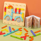 Montessori Educational Letter and Number Building Blocks
