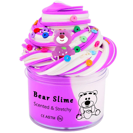 Pink Scented Butter Slime Non StickyStress ReliefSuper Soft and Stretchy Clay Sludge ToyBirthday GiftsDIY Slime Party Favor for Kids (7oz 200ML)