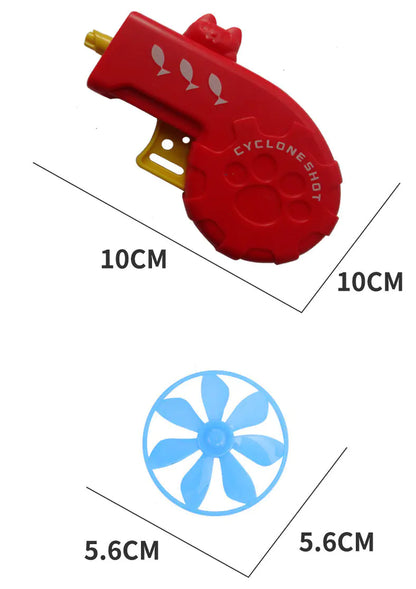 Colorful Flying Saucer Toy Gun for Boys (Educational)