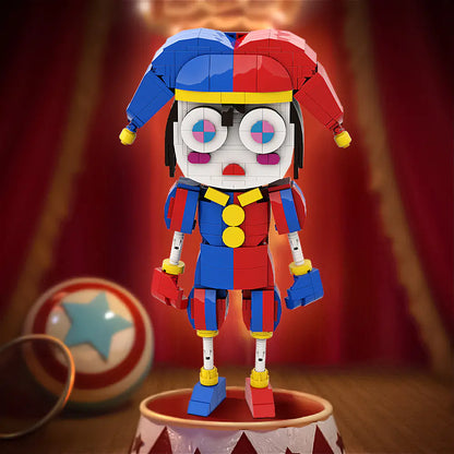 Pomni Building Blocks Model - Kids' Educational Toy