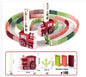 Electric Domino Train Toy with Automatic Block Dispenser (One Set)