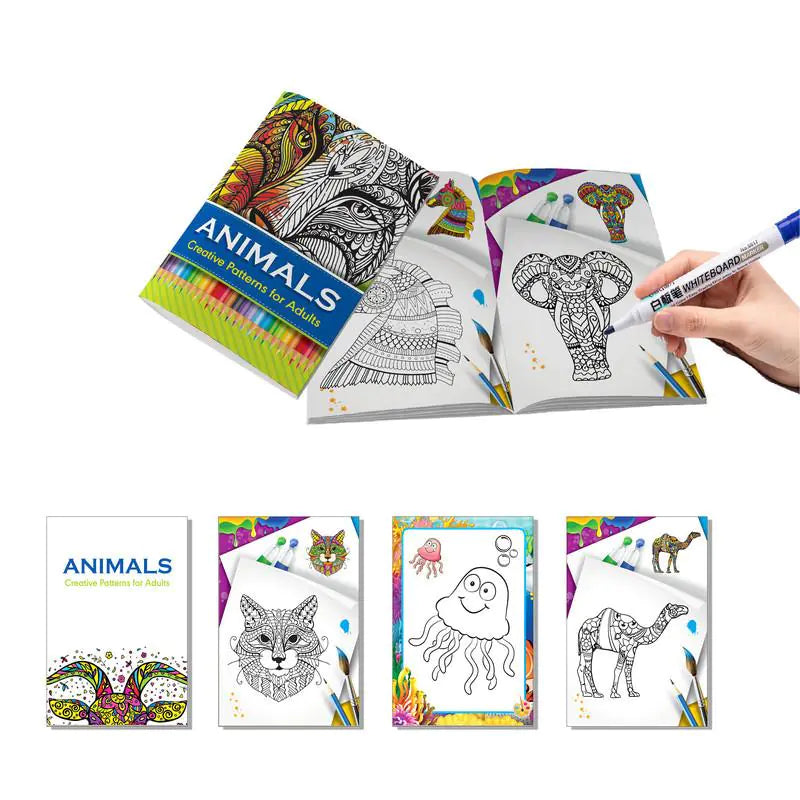 Children's Coloring Book for Early Education & Relaxation
