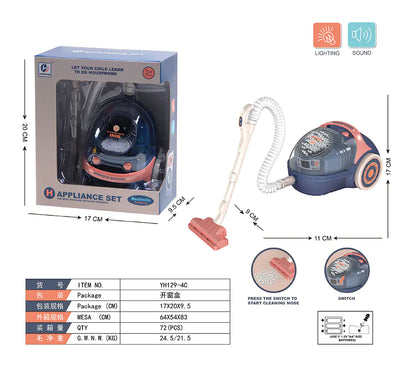 Kids Toy Vacuum Cleaner Set for Boys and Girls