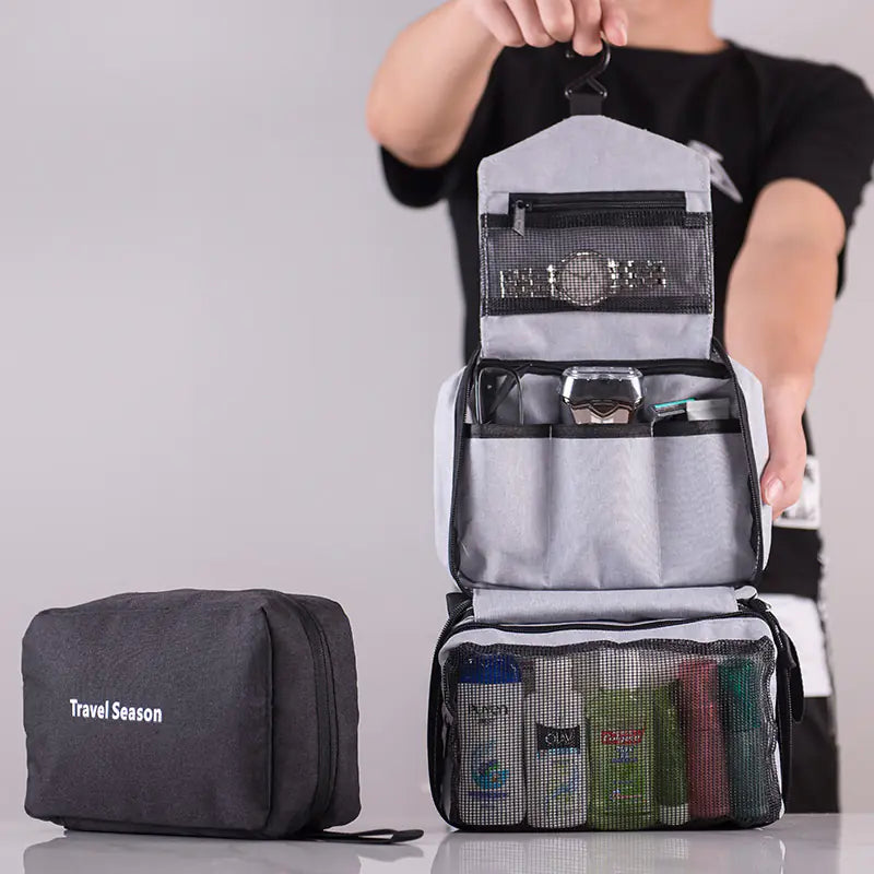 Travel Toiletry Bag for Men and Women, Portable Organizer