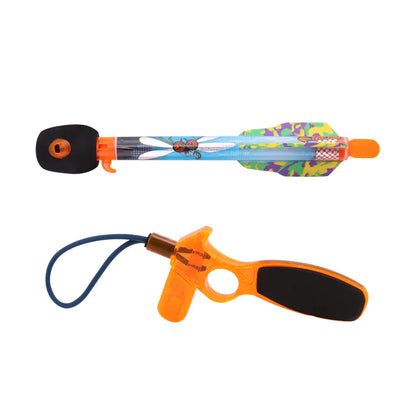 Cross-Border Children's Elastic Safety Rocket Slingshot Set