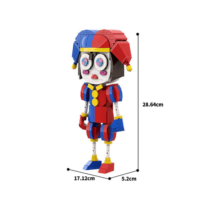 Pomni Building Blocks Model - Kids' Educational Toy