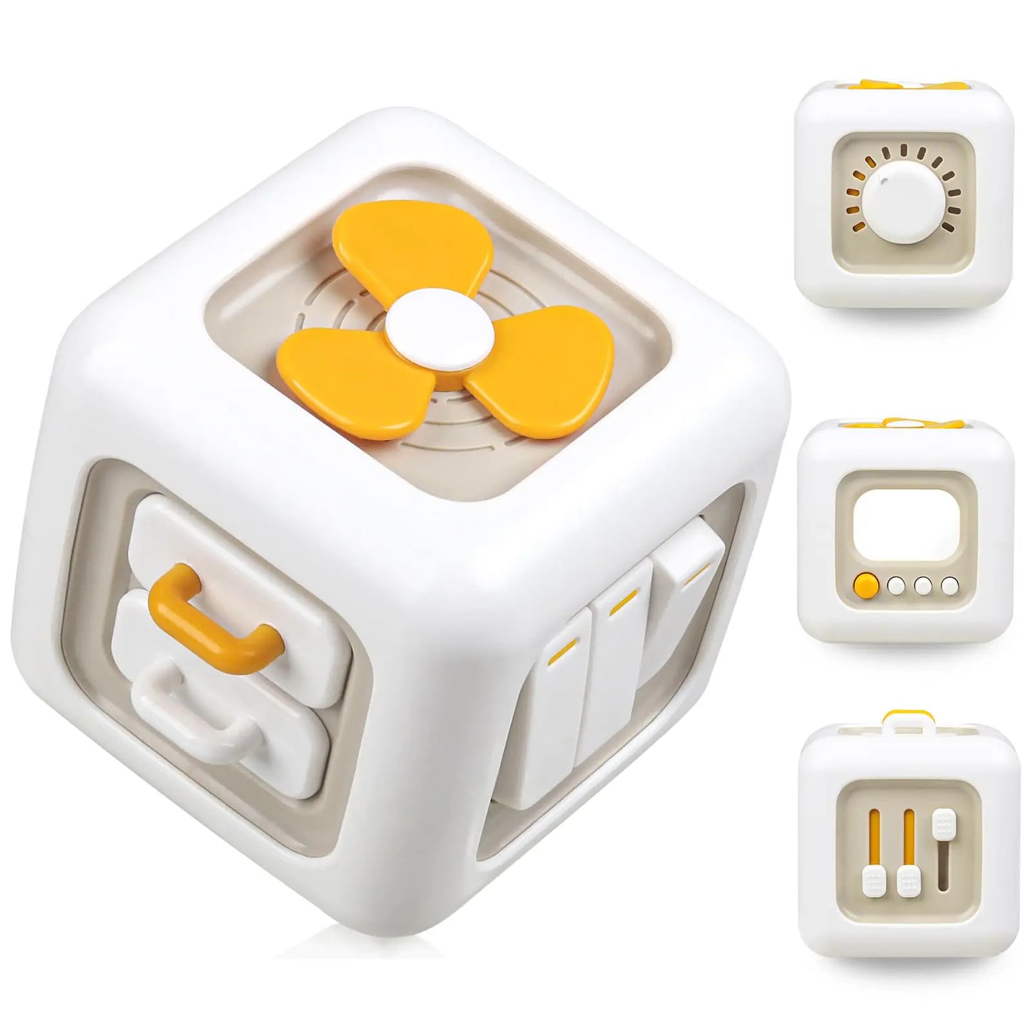 Chobyfun Activity Cube Toys for 1 Year Old Boys & Girls Montessori Toys for 1 Year Old Learning Toys for Toddlers 1-3 Baby Toys 12-18 Months One Year Old Girls & Boys Birthday Gifts