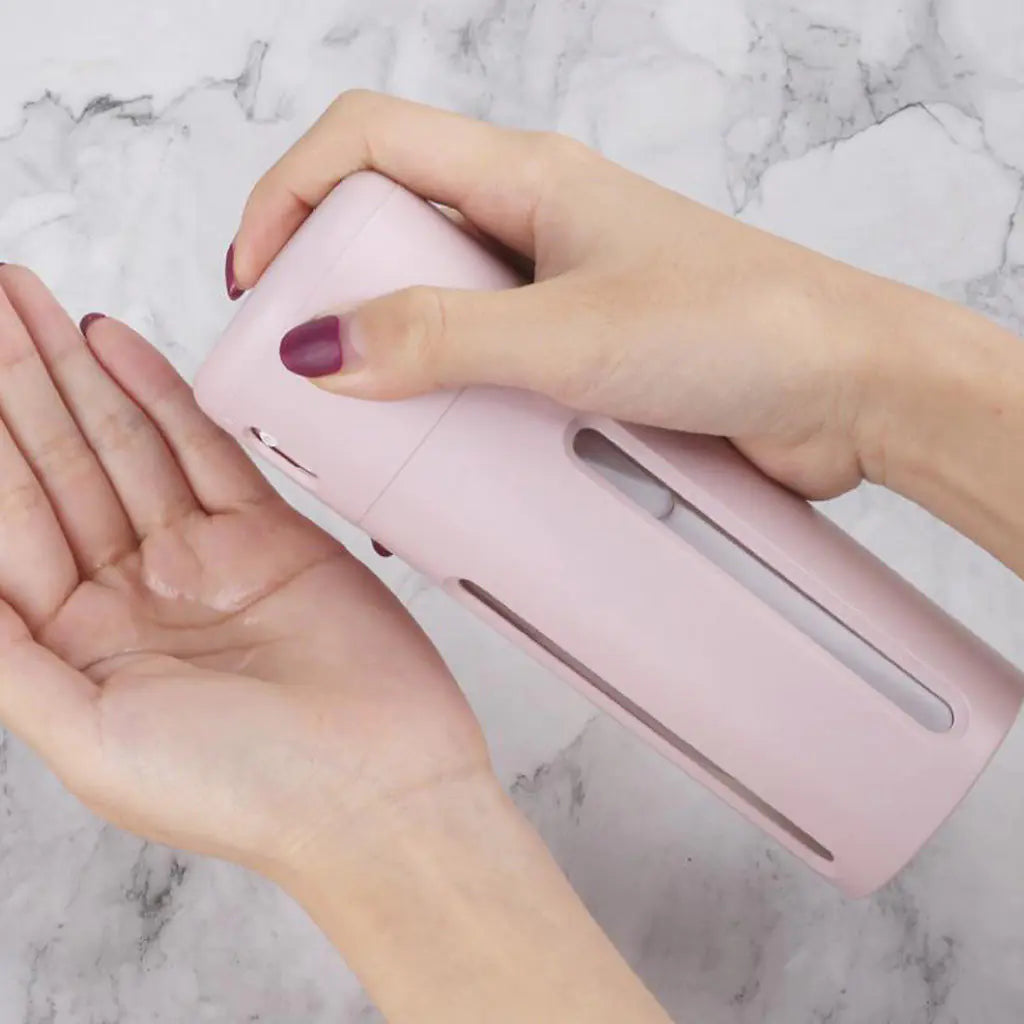 Travel Toiletry Kit with 4-in-1 Bottles and Organizer