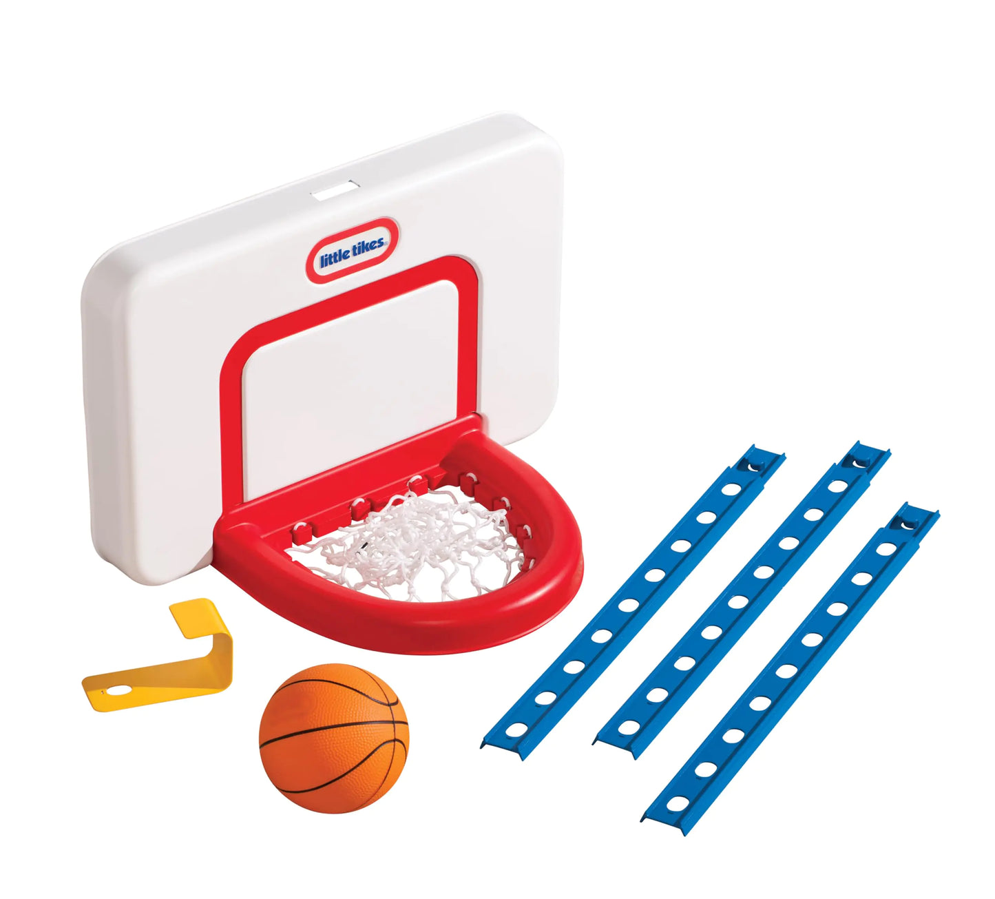 Little Tikes Attach n Play Basketball Set Original  White