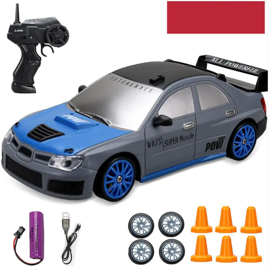 Huangbo 4WD Remote Control Car RC Drift Car Electric Charging Toy