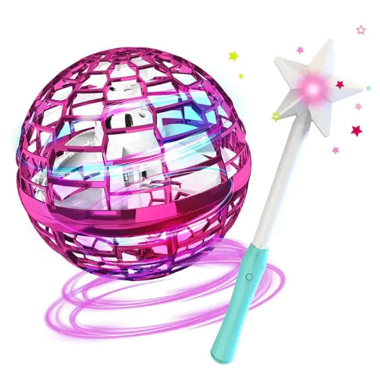 Spinning Flying Ball