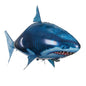 Remote Control Shark Toys Swimming Fish RC Animal Toy Infrared RC Fly Air Balloons Clown Fish Toy Gifts Party Decoration Balloon ANTI-GRAVITY INDOOR TOY HOVERS and FLOATS in MID-AIR (Blue)