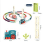 Electric Domino Train Toy with Automatic Block Dispenser (One Set)