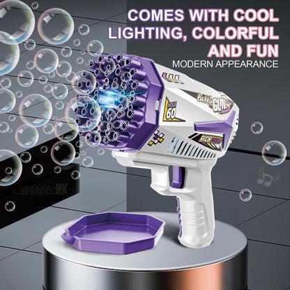 Bubble Gun - Suitable For Outdoor Play And Parties, Enjoy Bubble Fun At Any Time