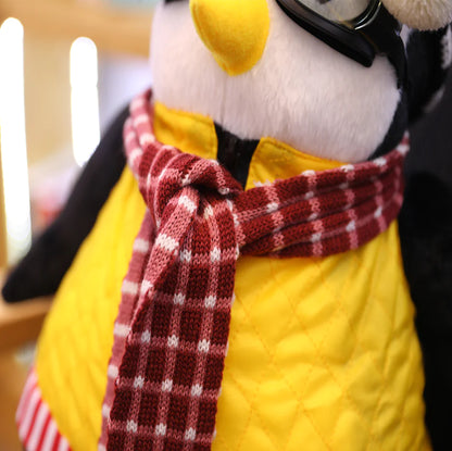 Penguin Plush Toy from Domestic Fabric (Friends Theme)