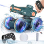 Amphibious Remote Control Car for Boys 4-12 2.4G Shoot Water Rc Cars for Boys Age 8-12 Off Road Hand Controlled Rc Car Boys Toys 6-8 Years Old Birthday Gift Christmas Toys 3-12 Year Old-Green