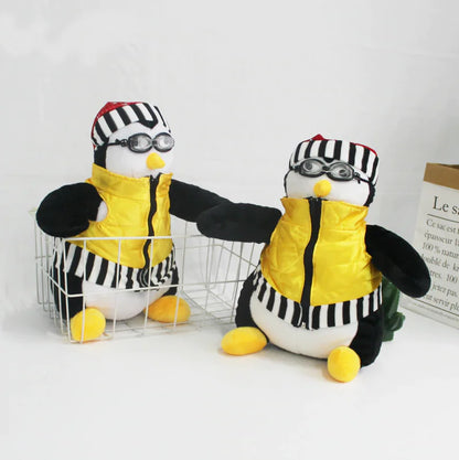 Penguin Plush Toy from Domestic Fabric (Friends Theme)