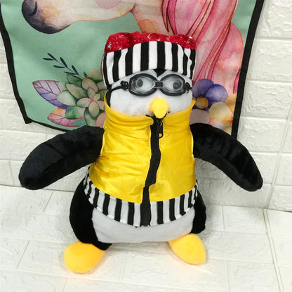 Penguin Plush Toy from Domestic Fabric (Friends Theme)