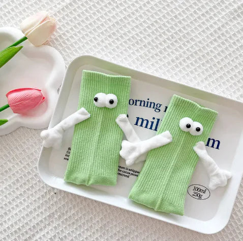 Cotton Socks with Little Arms