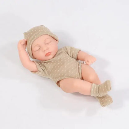 Mini Soft Silicone Baby Doll - Cute Gift for Girls