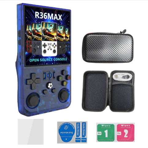 Portable Retro Arcade Game Console with 3D Dual System