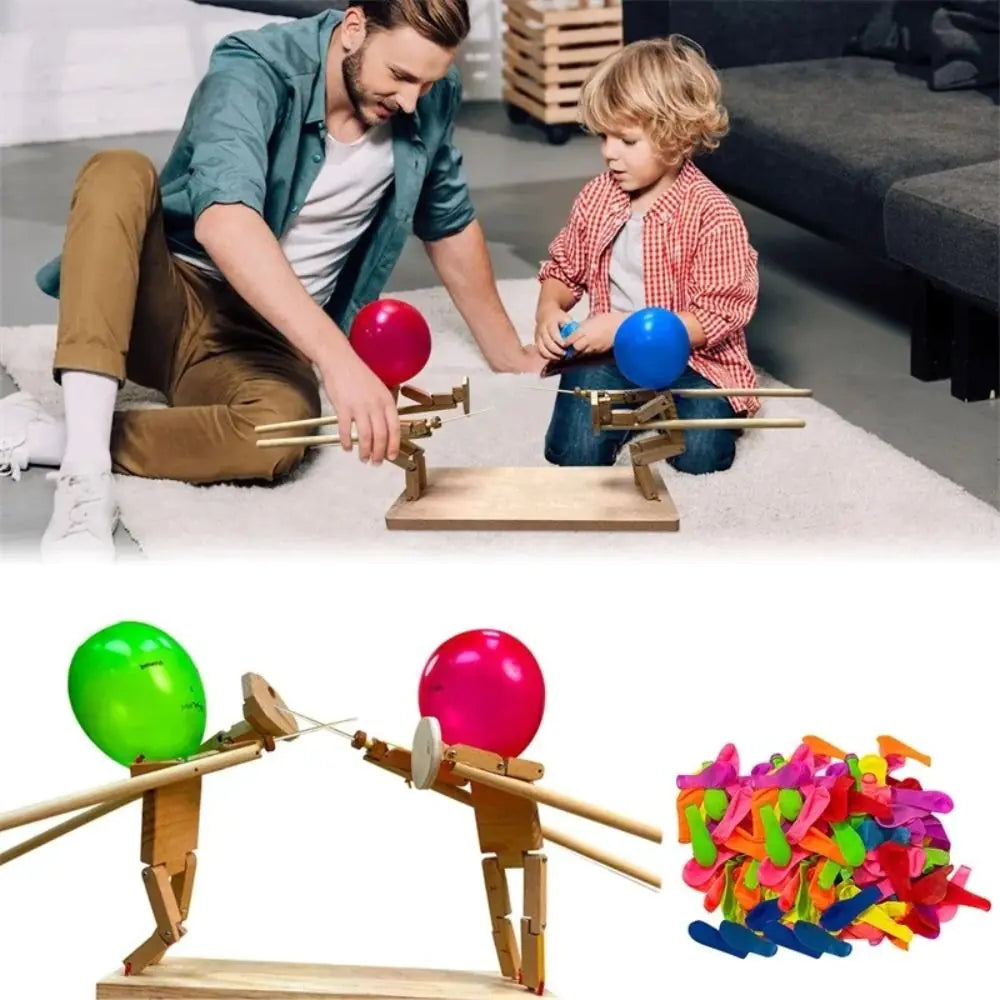 Balloon Bamboo Battle Game for Two Players (20 Balloons)