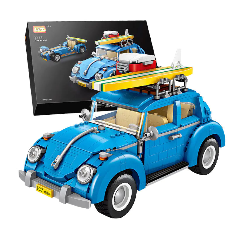 LOZ Mini Ice Cream Truck Building Blocks Toy Model