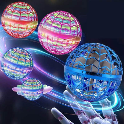 LED Flying Spinner Ball Drone – Magic Hover Toy Gift for Kids