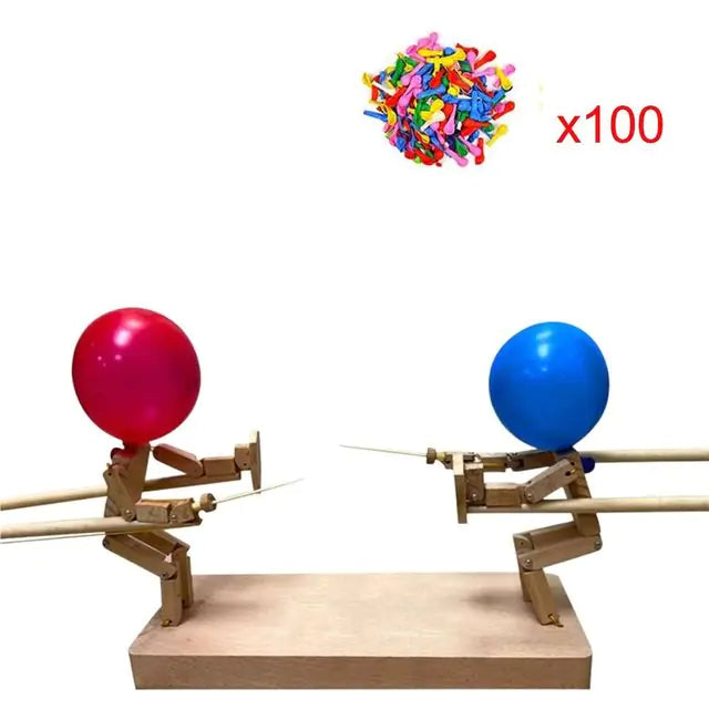 Balloon Bamboo Battle Game for Two Players (20 Balloons)