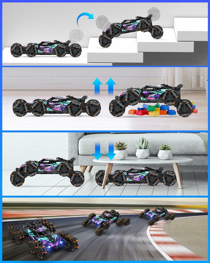 Minetom 8WD Gesture Sensing RC Climbing Car Toy for Kids Ages 6-12