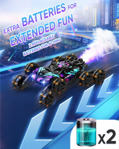 Minetom 8WD Gesture Sensing RC Climbing Car Toy for Kids Ages 6-12