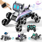 BLF FUN Remote Control Robot Boys Toys 6-8 8WD Gesture Sensing Stunt Rc Robot Dog for Kid Boys 8-12 RC Car Robot Toys for Boys 5-7Boys Christmas Birthday Gifts 8-12