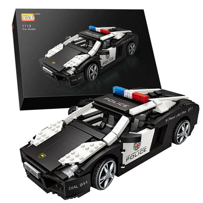 LOZ Mini Ice Cream Truck Building Blocks Toy Model