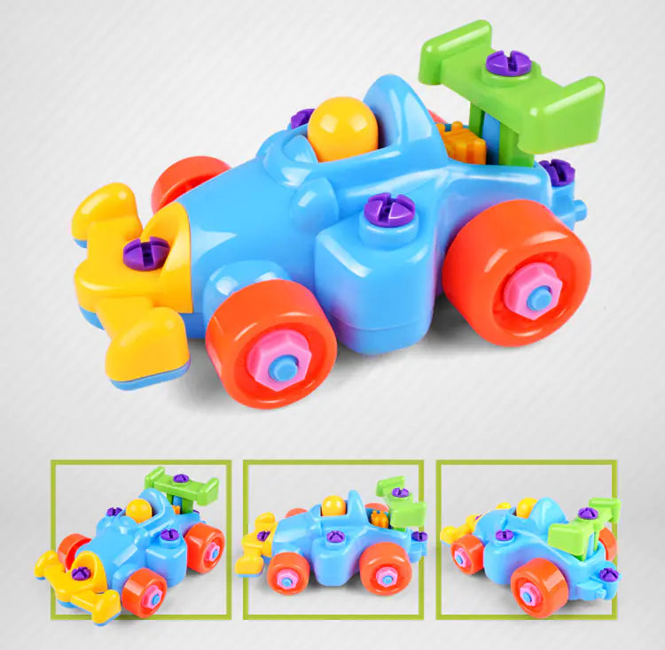 Children's Educational Buildable Plastic Block Toy