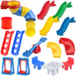 Liberty Imports 24 PCS Big Building Blocks Playground Accessories Set Early STEM Learning Creative Building Toy Bricks for Toddlers Kids - Compatible with Duplo