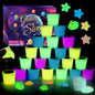 22 Pack Galaxy Slime Set Glow in The Dark Watery Slime Party Favors for Kids Toys Fun Slime Christmas Toys for Boys Girls
