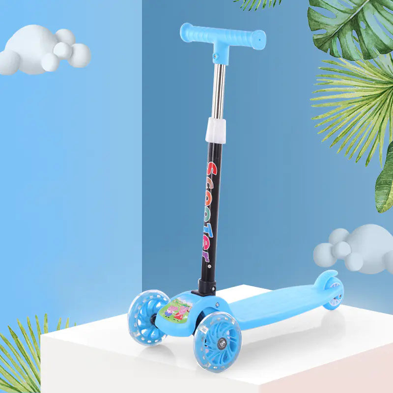 Kids' Scooter and Ladybug Ride-On Toy