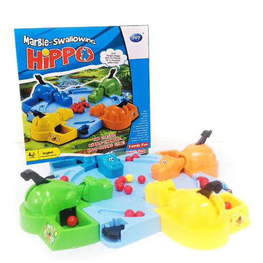 Hippopotamus Marble Game - Children's Educational Toy