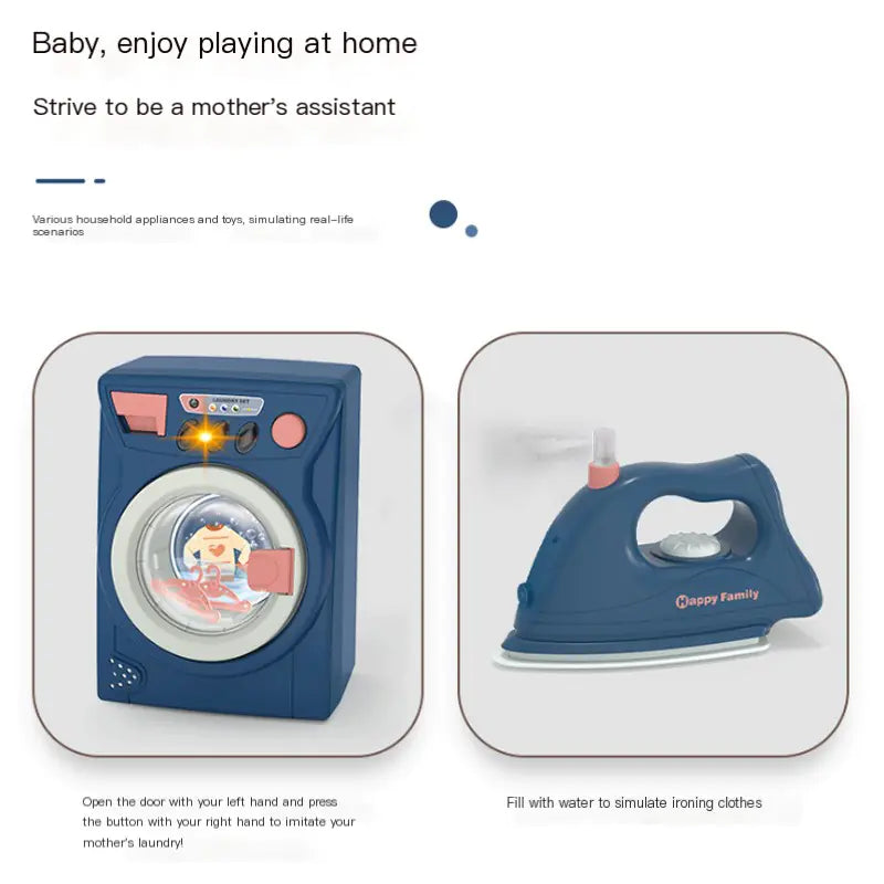 Cross-Border Kids' Playhouse Toy Cleaning Set