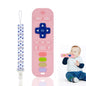 Baby Silicone Teething Toys Simulation TV Remote Control Shape Teether Toys for Toddlers 3-18 Months Boys Girls Baby Teething Toys Baby Chew Toys Freezer BPA Free Pink