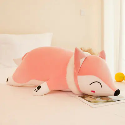 Plush Toy of Lying Fox - Soft Stuffed Animal