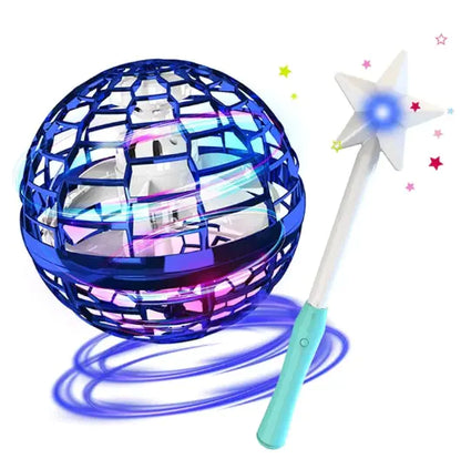 Spinning Flying Ball