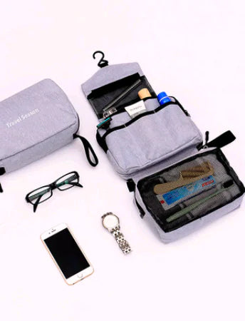 Travel Toiletry Bag for Men and Women, Portable Organizer