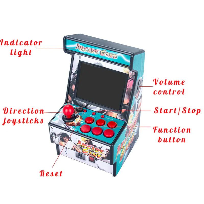 Mini Arcade Handheld Game Console with 156 Games