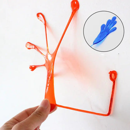 Stretchable Sticky Hands Wall Climbing Prank Toy